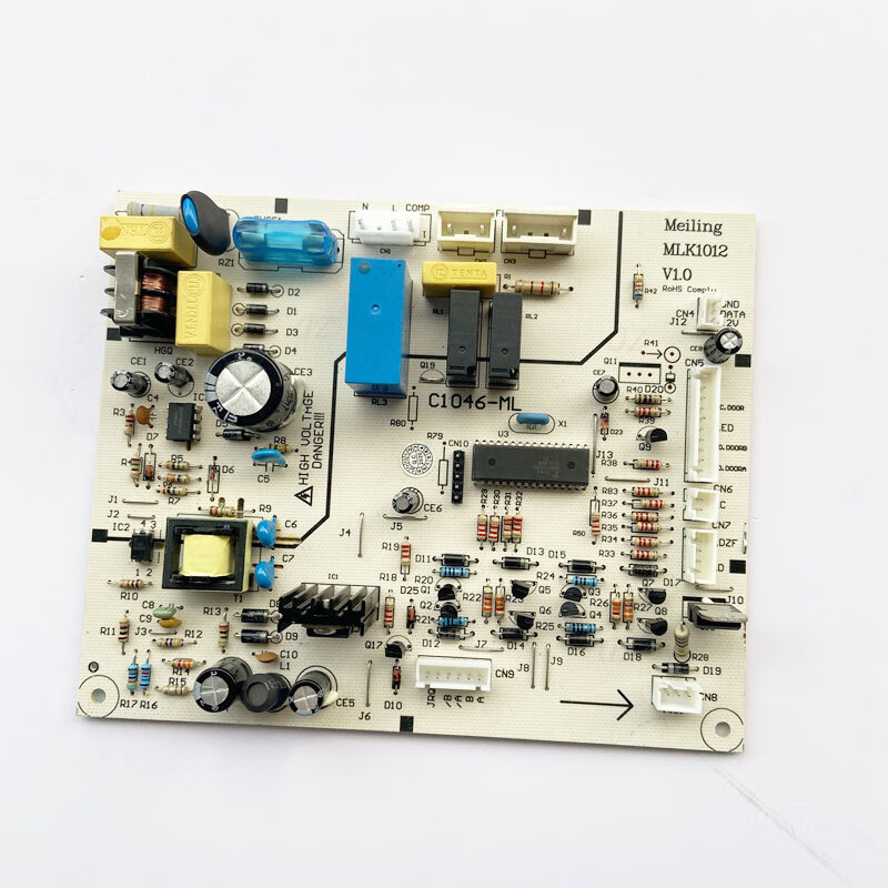 原装美菱冰箱主板电脑板 c1046 bcd-350wd bcd-350wt bcd-356wet 全新