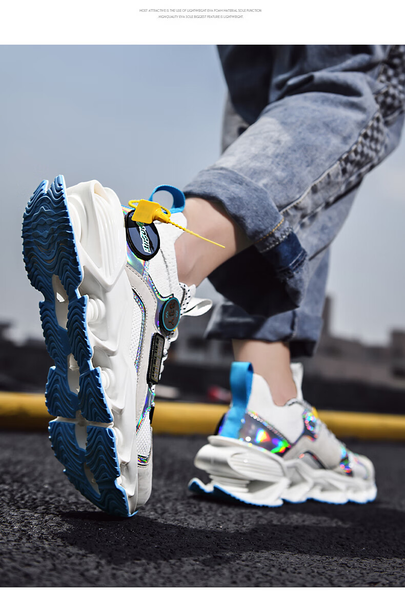 支持国货李宁男鞋2022夏季新款炫酷刀锋鞋子男潮鞋夏天透气休闲跑步