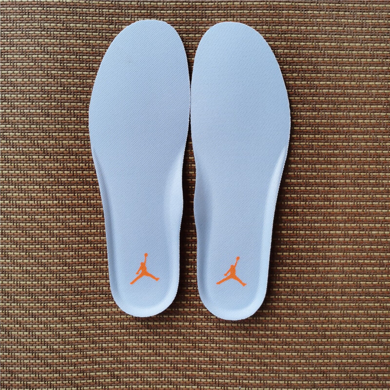 爆米花内增高防臭男女nik·e运动减震aj·1鞋垫 黑色aj白标内增高1