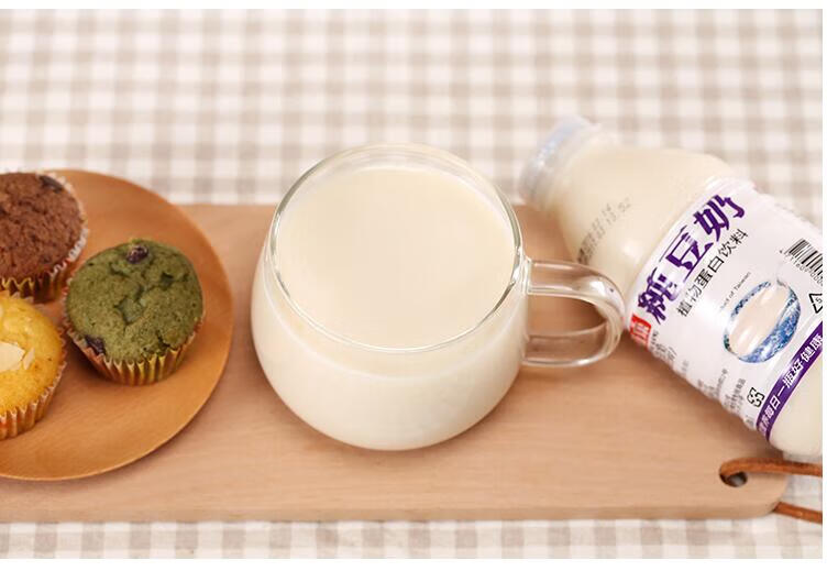 年货节进口正康纯豆奶植物蛋白饮料170ml瓶装整箱宝宝营养早餐纯豆奶