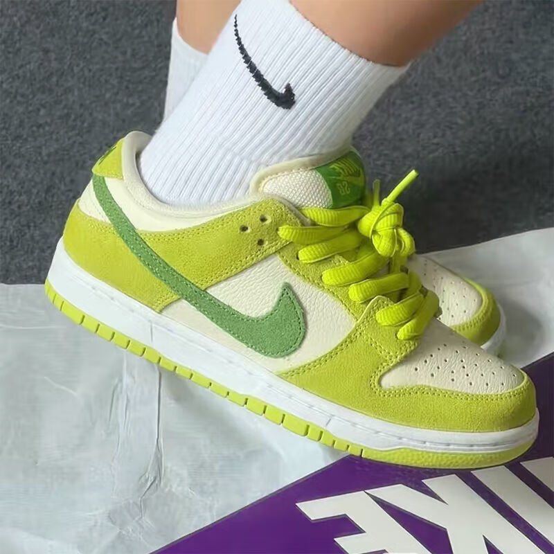 莆田纯原 dunk sb 青苹果运动鞋气垫鞋篮球鞋休闲显白男女鞋 dunk青
