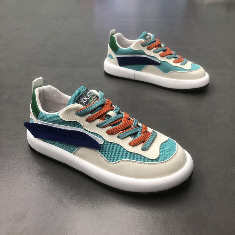 小丑鞋男春季精神小伙男士休闲网面憨憨小丑鞋网红同款百搭低帮透气