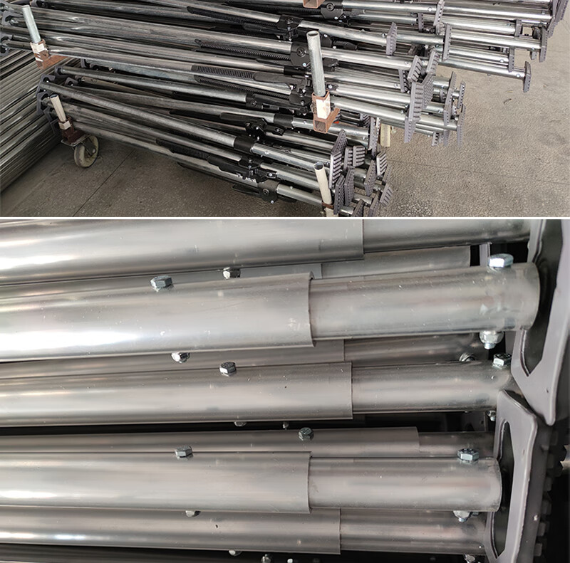 货车防滑放倒支撑杆冷藏车铝合金挡货伸缩撑杆集装箱可调节拦货管 钢