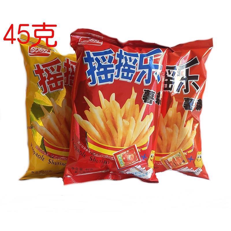 洋葱乳酪摇摇薯条盼盼摇摇乐薯条45克洋葱味蒜香排骨味番茄味多味可选