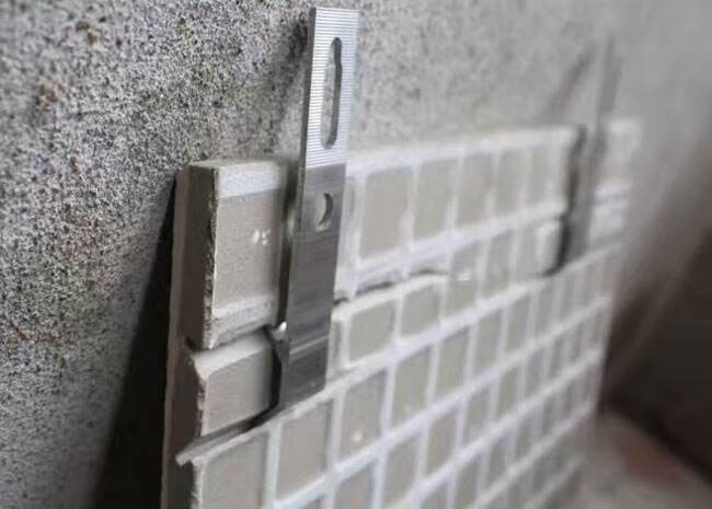 瓷砖挂墙扣件干挂件不锈钢点挂钩卡扣大理石幕墙挂壁固定五金配件