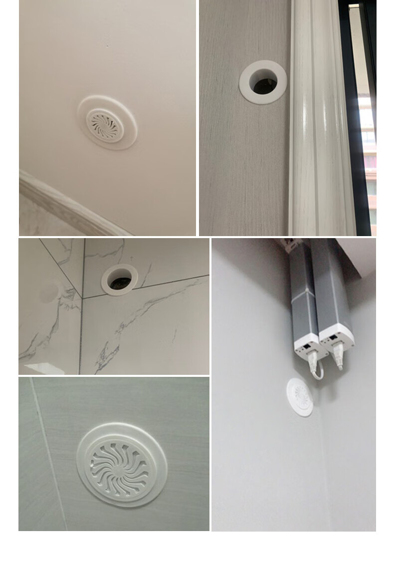 空调孔装饰盖空调洞堵塞器墙洞墙孔空调口堵盖遮丑防老鼠密封堵盖胶泥