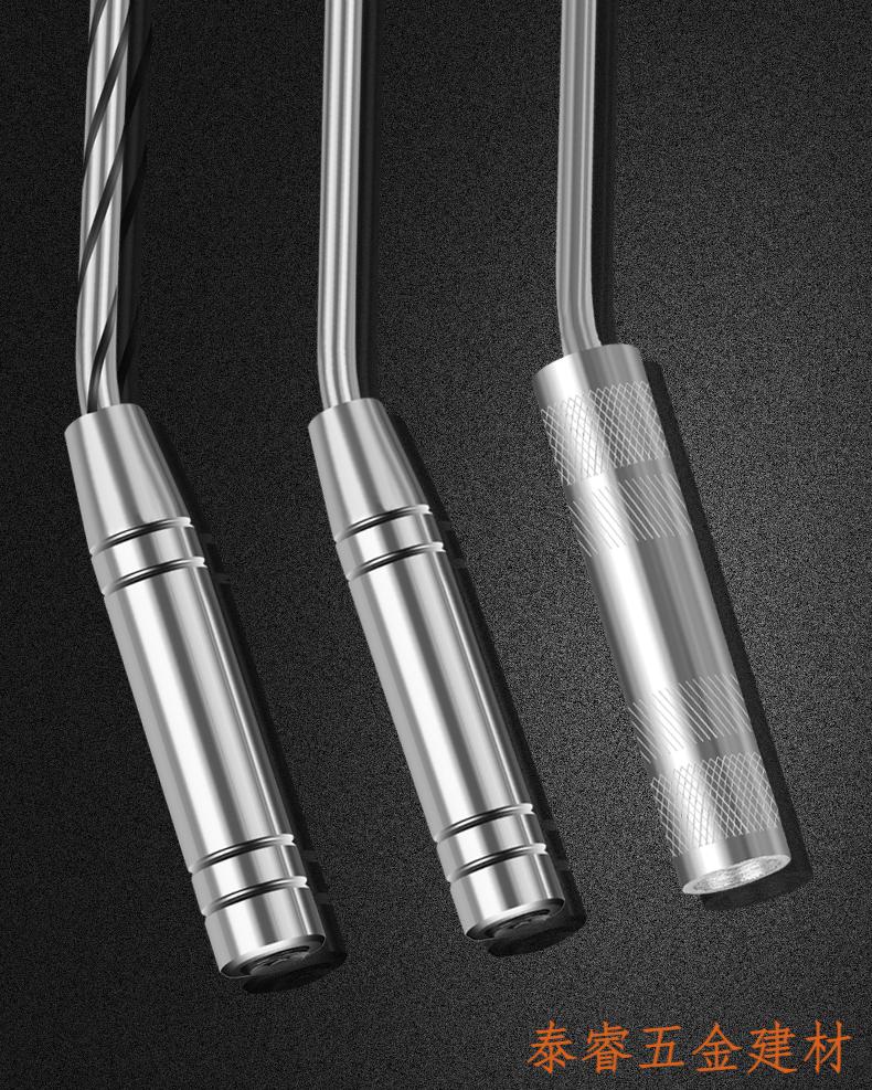 日曌钢筋工扎钩扎丝钩桩心钢手动加长不锈钢高硬度扎勾绑丝扎钢筋