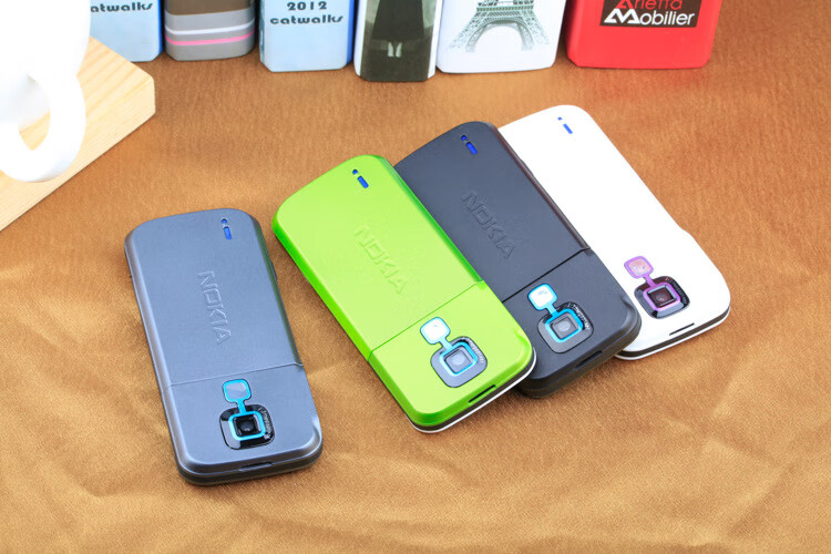 奕佳nokia诺基亚5000移动直板按键学生老人备用备用小手机老人机绿色