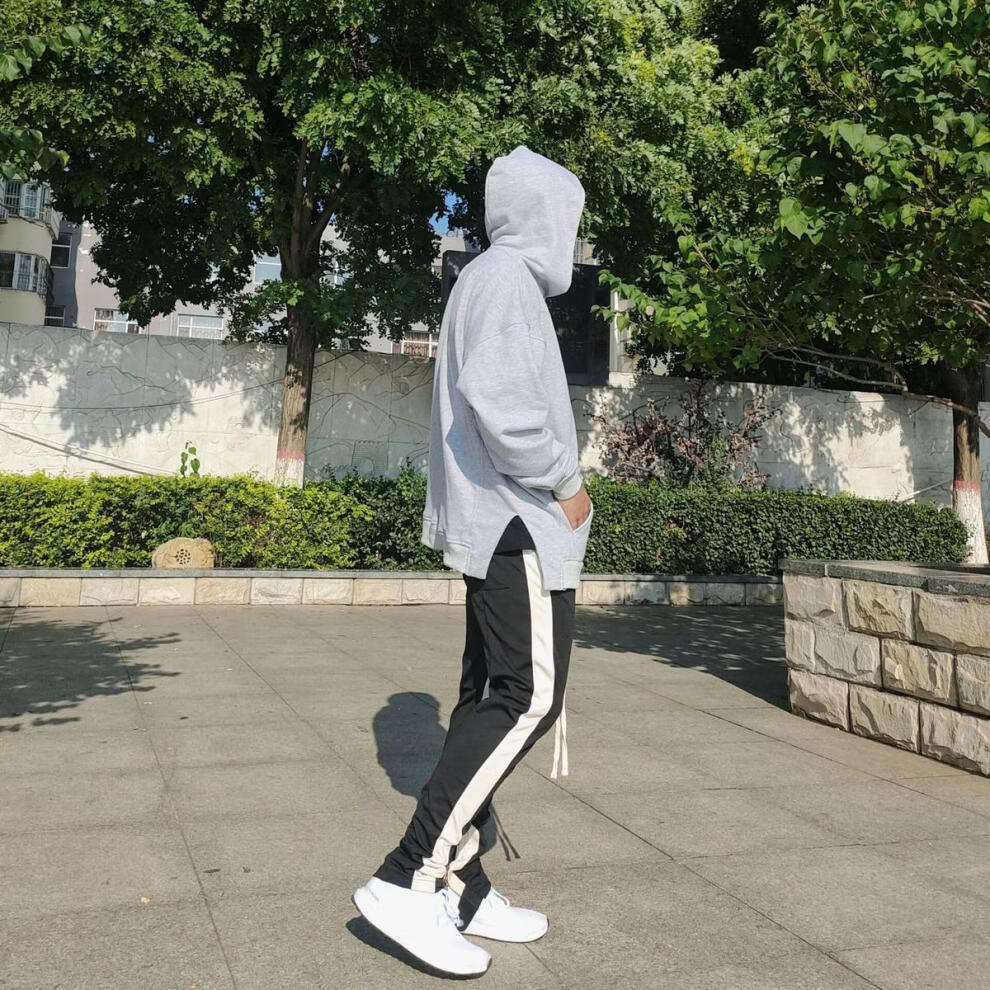 fearofgod裤子男第五季美式高街风校裤fog飘带裤百搭潮流休闲裤子