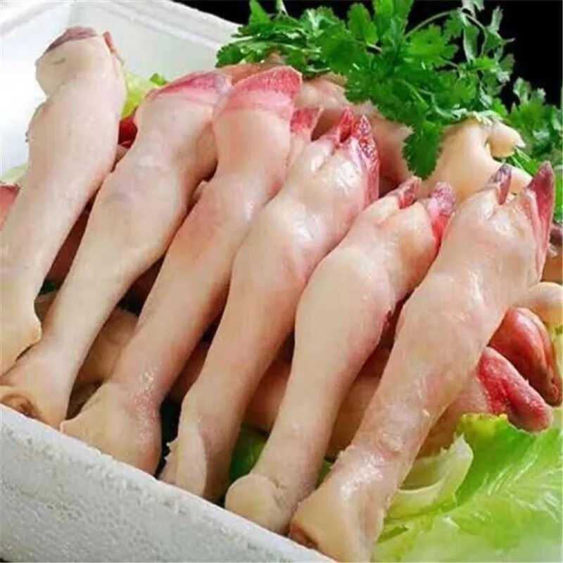 新鲜现杀羊蹄农家羔羊蹄山羊蹄绵羊蹄诺斯食美羊蹄净重2斤装囎料包