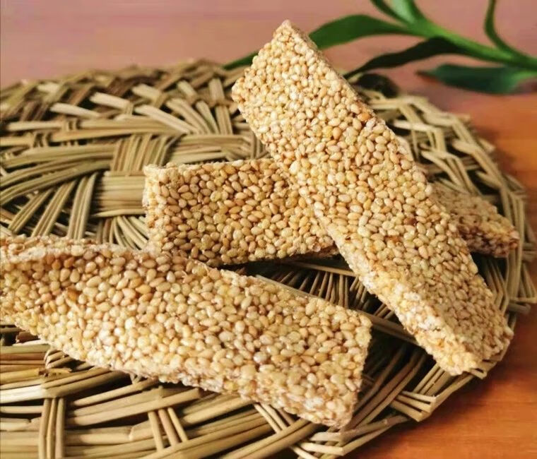 老式8090后小时候好吃的零食网红 手工麻糖散装黑芝麻整箱5斤【图片