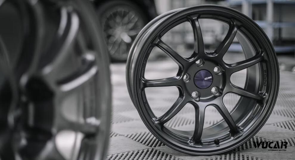 日本enkeipf09轮毂轮圈三代旋压铸造适用丰田本田汽车改装15161718寸