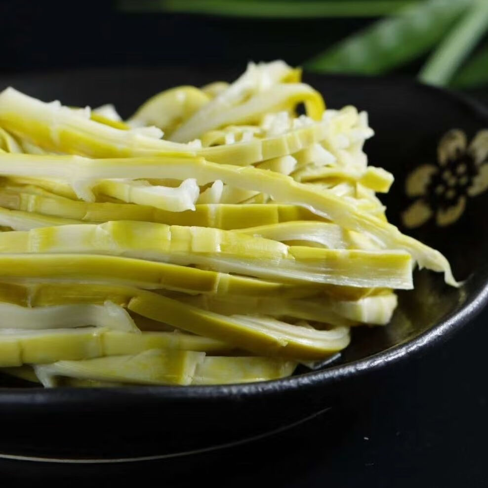 神农盟主手撕笋手剥笋笋丝香脆凉拌凉菜川味开袋即食330g 手撕笋6袋装