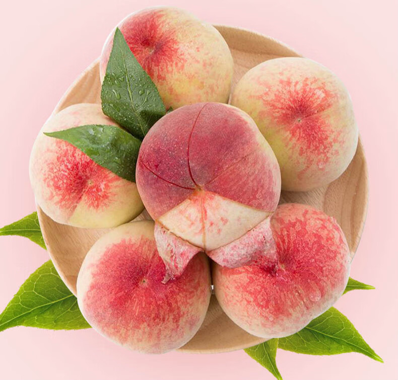 【京鲜配送】四川龙泉新鲜水蜜桃当应季时令孕妇水果香甜多汁桃子脆桃