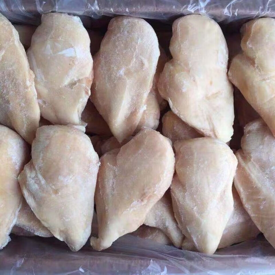 单冻大鸡胸10斤20斤冷冻新鲜鸡胸肉健身生肌鸡胸鸡脯肉去皮鸡胸肉单冻