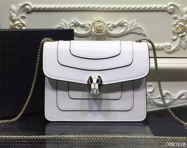 lvblack女包奢侈品牌国际大牌2021新款蛇头包小包包女真牛皮女包复古