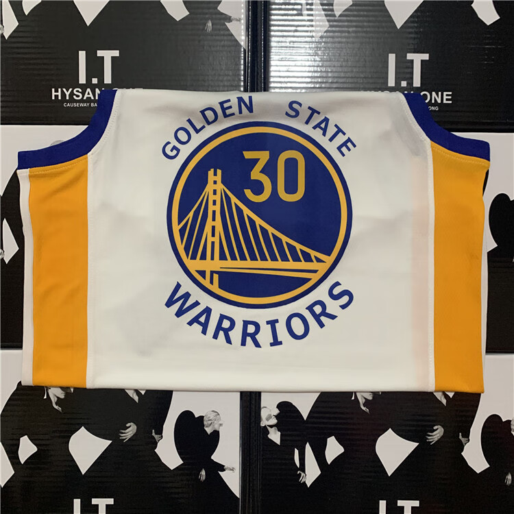 滕讯体育baopaijuan勇士队30号球衣汤普森11号复古城市版热压篮球服