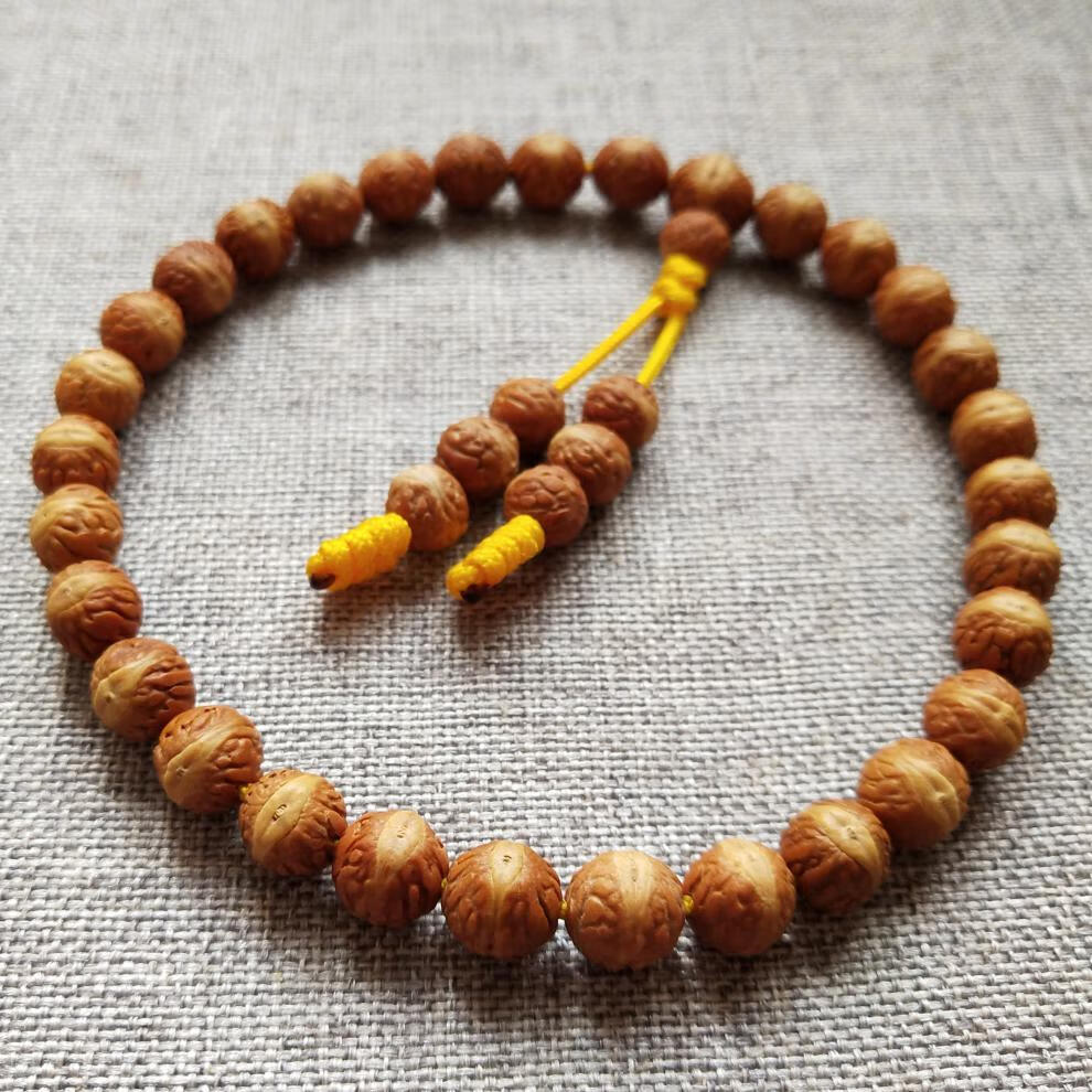 一北酸枣核手串手持念珠男女手链08凤眼菩提野生山枣核小凤眼文玩108