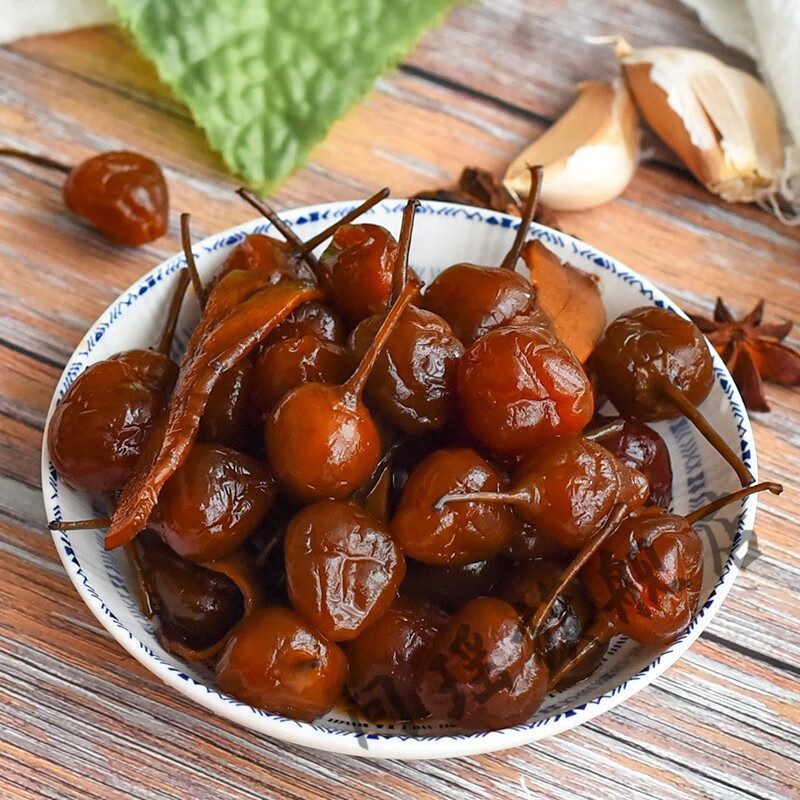 广西七彩泡椒发记酱香五彩椒480g3罐城隍酸料玉林七彩椒泡椒灯笼椒