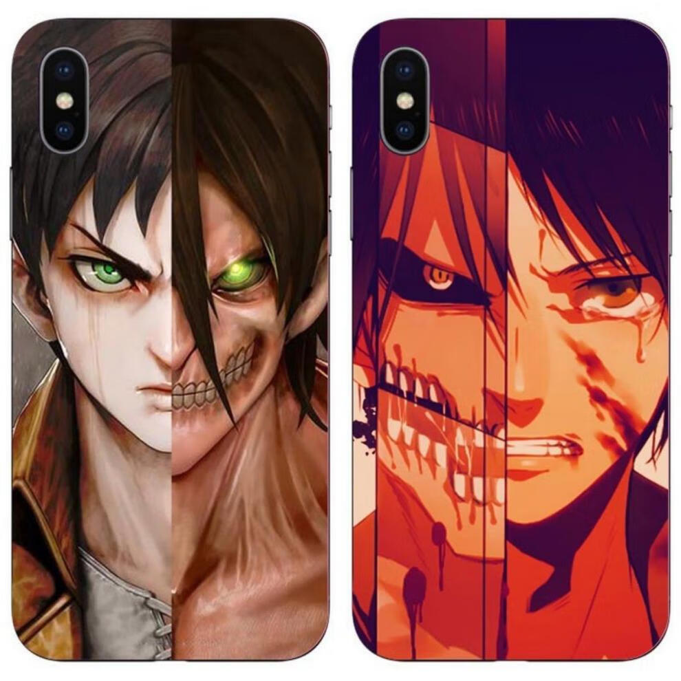 万代进击的巨人艾伦兵长日系苹果iphone三星oppoivo多型号可定制软胶