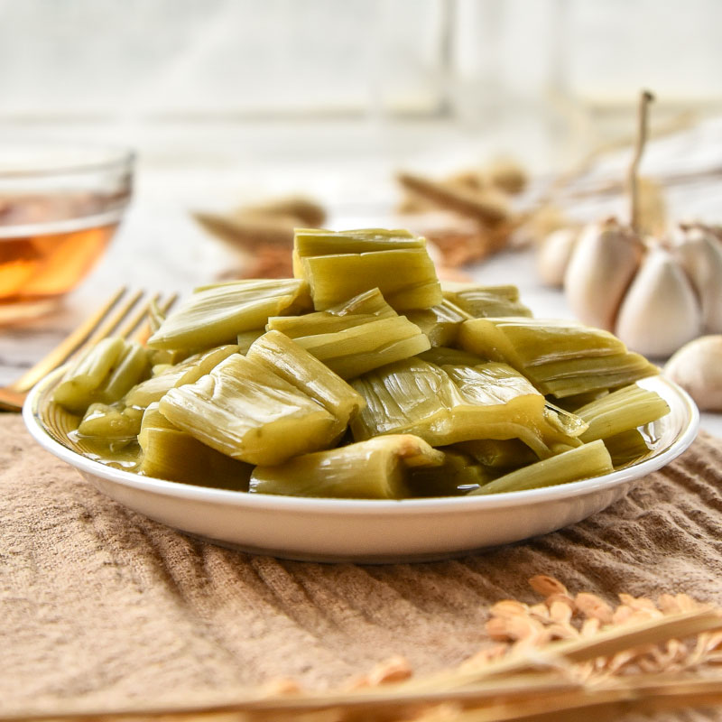 芋苗酸芋蒙梗 双笑原味芋蒙 广西酸芋苗腌咸菜芋头苗杆芋荷酸下饭菜