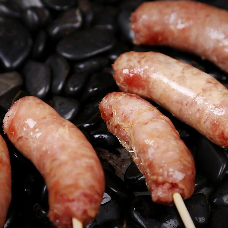 光辉岁月烤肠光辉岁月地道肠火山石烤肠肉肠热狗香肠多口味12公斤20根
