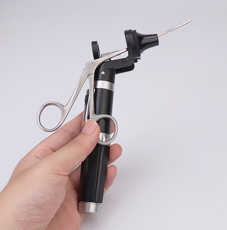 掏耳朵放大镜 采耳钳显微中耳钳耳科赵医生ent钳医放大镜灯挖耳朵采耳