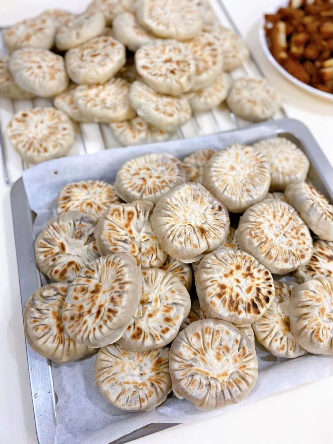 【优选好物】 真空包装 好吃的永康肉麦饼纯手工梅干菜饼雪菜肉饼金华