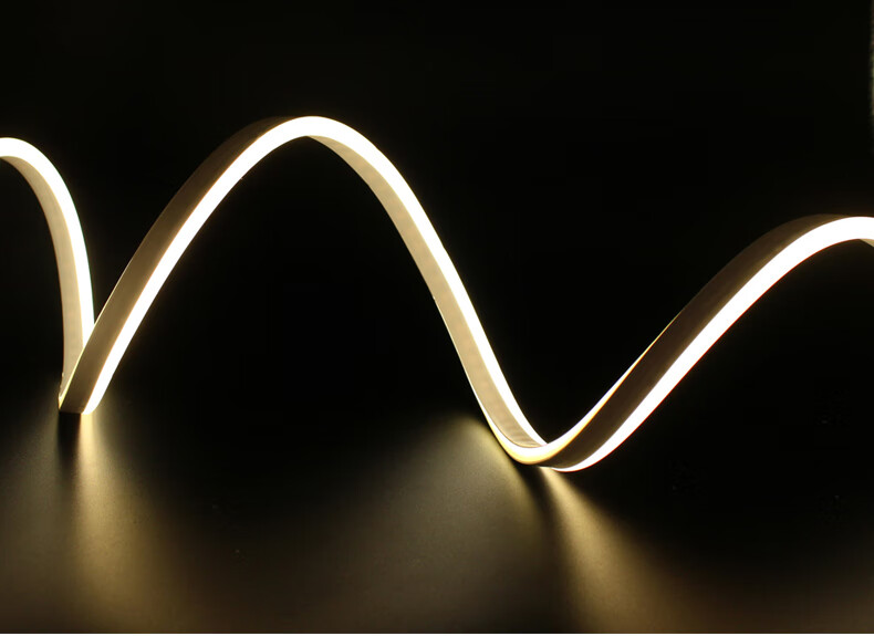 led柔性灯带12v霓虹七彩变色户外灯带高亮广告招牌造型防水软灯带220v