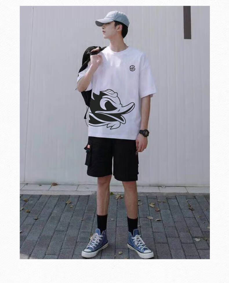 俄勒冈训练服 蓝篮球短袖男俄勒冈州鸭子速干运动t恤训练跑步投篮服