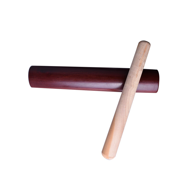 梆子打击乐器实木豫剧梆子京剧河北梆子秦腔戏剧红木二棒锤 紫檀豫剧