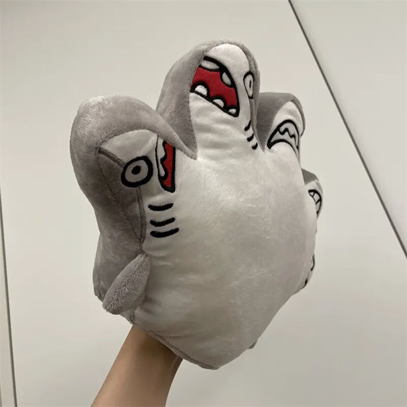 鲨bee玩偶毛绒玩具恶搞鲨雕公仔毛绒玩具鲨手搞怪鲨鱼蜜蜂鲨狗玩偶男