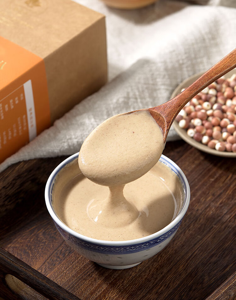 八珍粉纯八珍原粉益元无糖精 现磨 白扁豆型,适合大便不成型人群【图