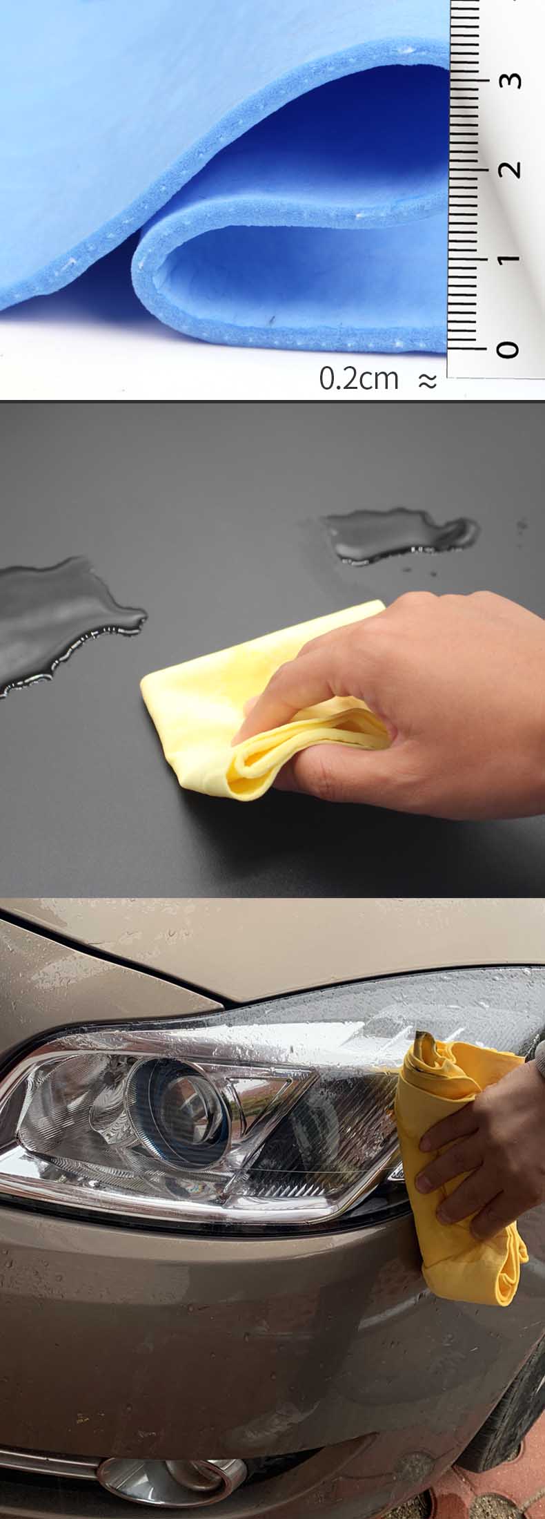 擦杯子专属毛巾3条鹿皮巾抹布擦玻璃杯子不掉毛吸水无痕家用厨房擦