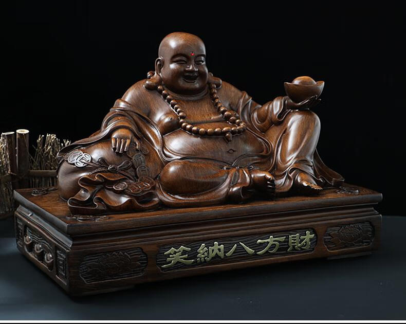 弥勒佛摆件笑面佛大肚弥勒佛大肚弥勒佛菩萨摆件风水笑佛像供奉家居