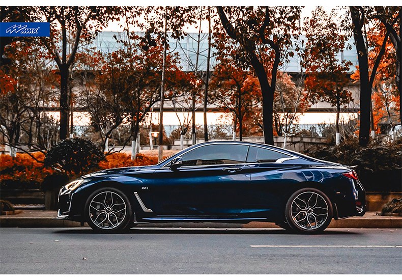 18 19寸旋压轮毂改装q50l阿特兹es250奥迪a4l a5 s3宝马3 5系 石墨灰