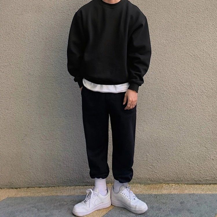 芍奢shaosheyeezy season6侃爷kanye美式秋冬宽松高街束脚卫裤休闲