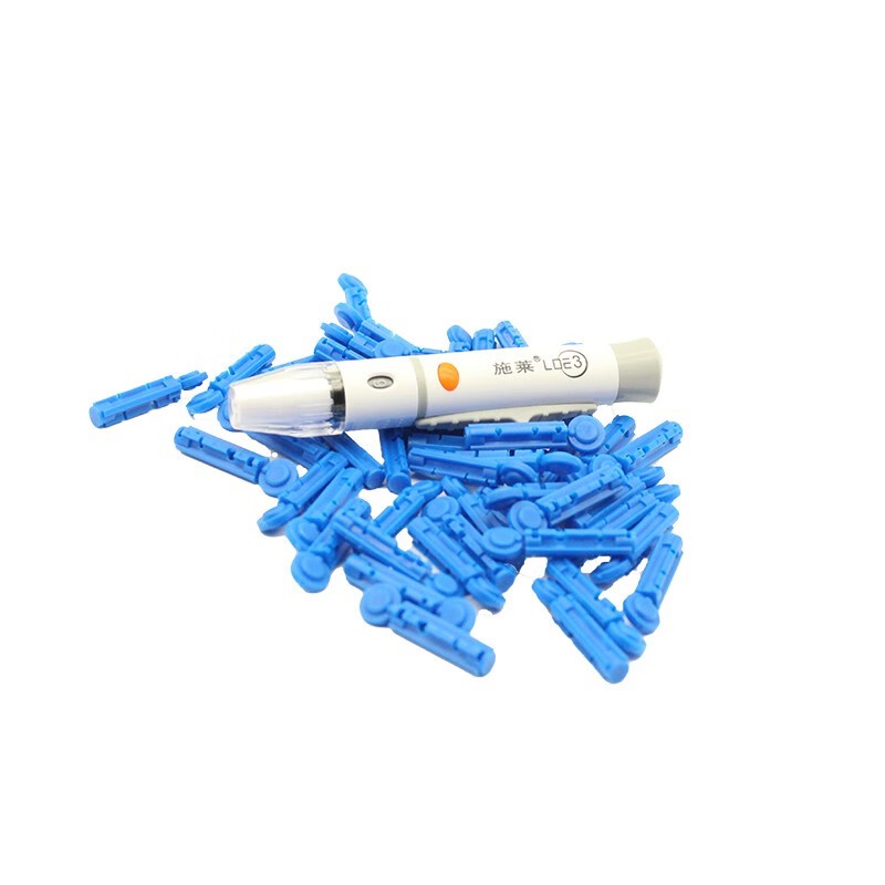 施莱一次性使用末梢采血针soft型弹簧指尖采血针测血糖针头医用刺血针