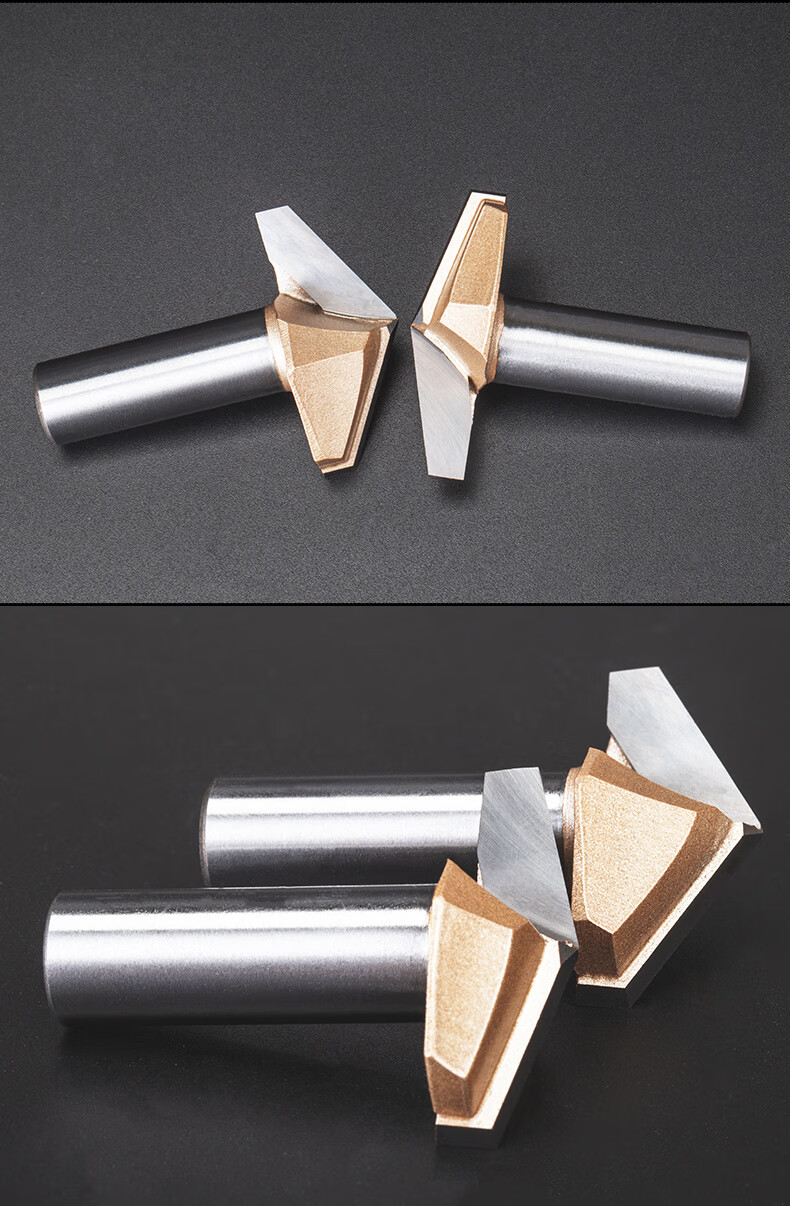 v型刀120150度三维3d雕刻刀倒边刀密度板数控刀具木工铣刀v型雕刻刀