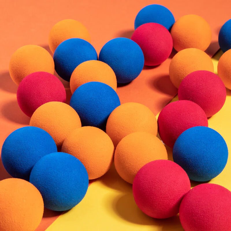 2cm手工制作材料eva彩色海绵球克莱因蓝圆球eva泡沫球 3.