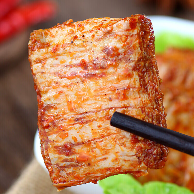 麦小呆9号素肉老北京非常素肉20袋40片盒装手撕素肉大豆蛋白豆制品