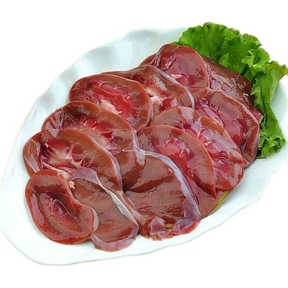 新鲜去油净羊腰子冷冻新鲜羔羊肾生羊肉内腰烧烤爆炒山羊腰子真空1斤