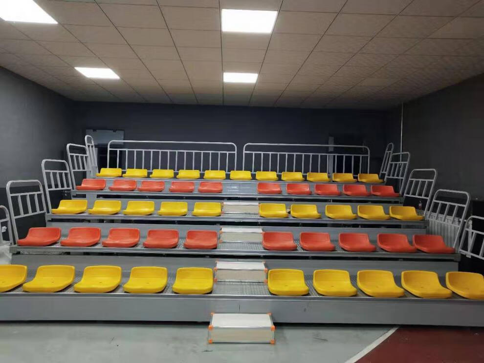 体育场看台座椅体育场移动座椅篮球馆活动座椅剧场礼堂电影院伸缩阶梯