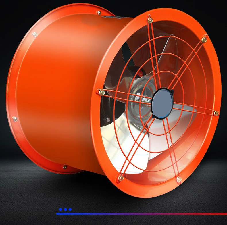 高速圆筒风机220v强力管道抽风机厨房油烟机排风扇工业排气扇 8寸高速
