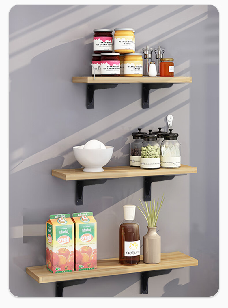 悬空电视柜支架三角支架托架墙上置物架悬空电视柜承重书桌支撑架直角