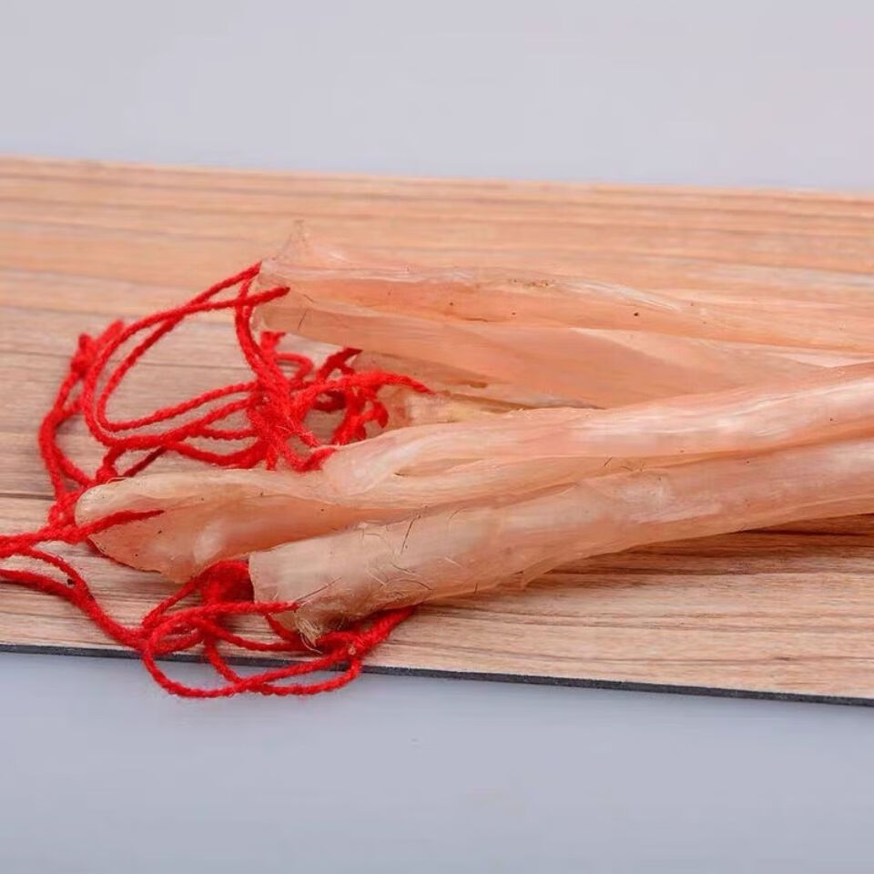 长白山梅花鹿鹿筋净筋干无骨鹿筋 鹿蹄筋主筋装 (鹿筋500克)【图片