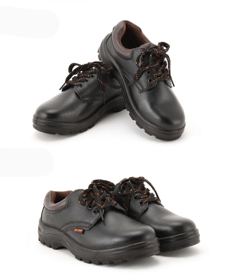 吉豹安全劳保鞋钢头透气防滑防臭防砸防刺穿工地电工真皮绝缘男女定制