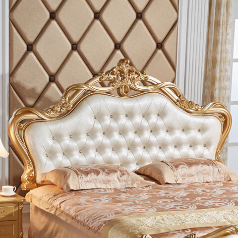 床头靠垫大靠背欧式软包欧式床头板靠背软包新款法式烤漆床头公主儿童