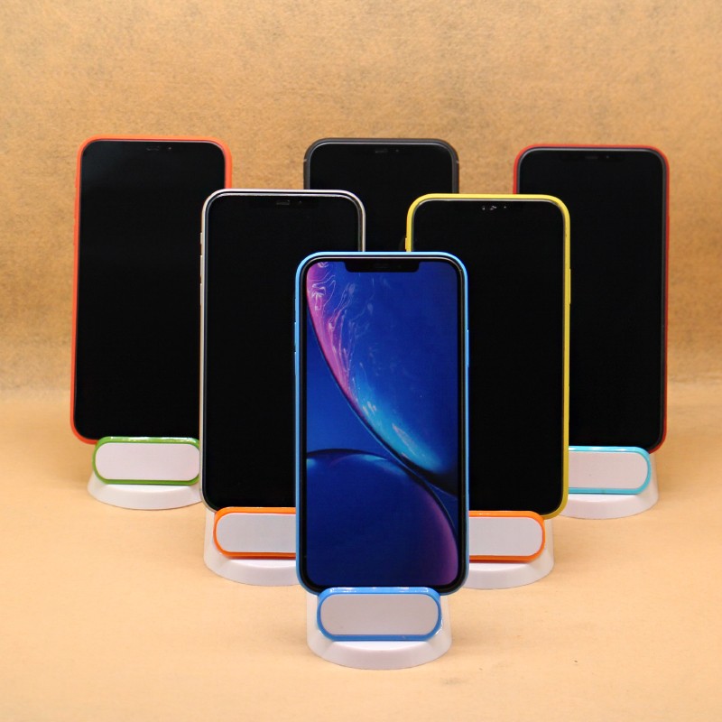 uq适用于苹果xr手机模型仿真机模柜台展示上交苹果xs金色黑屏双面玻璃