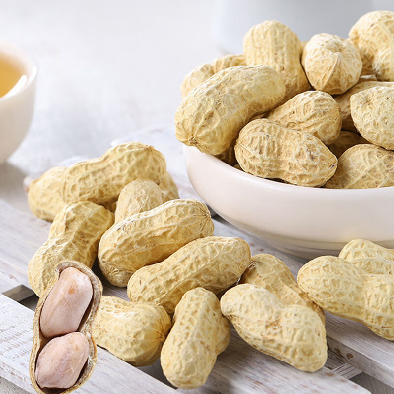 嘉利是花生 200g白玉咸干奶香五香带壳多味花生下酒菜广东特产食 200g